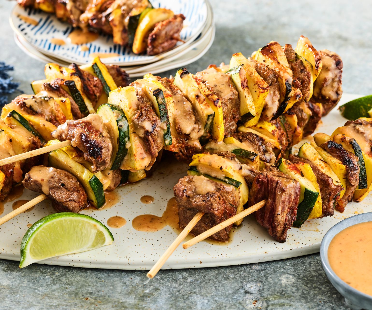 Peruvian Steak Kabobs